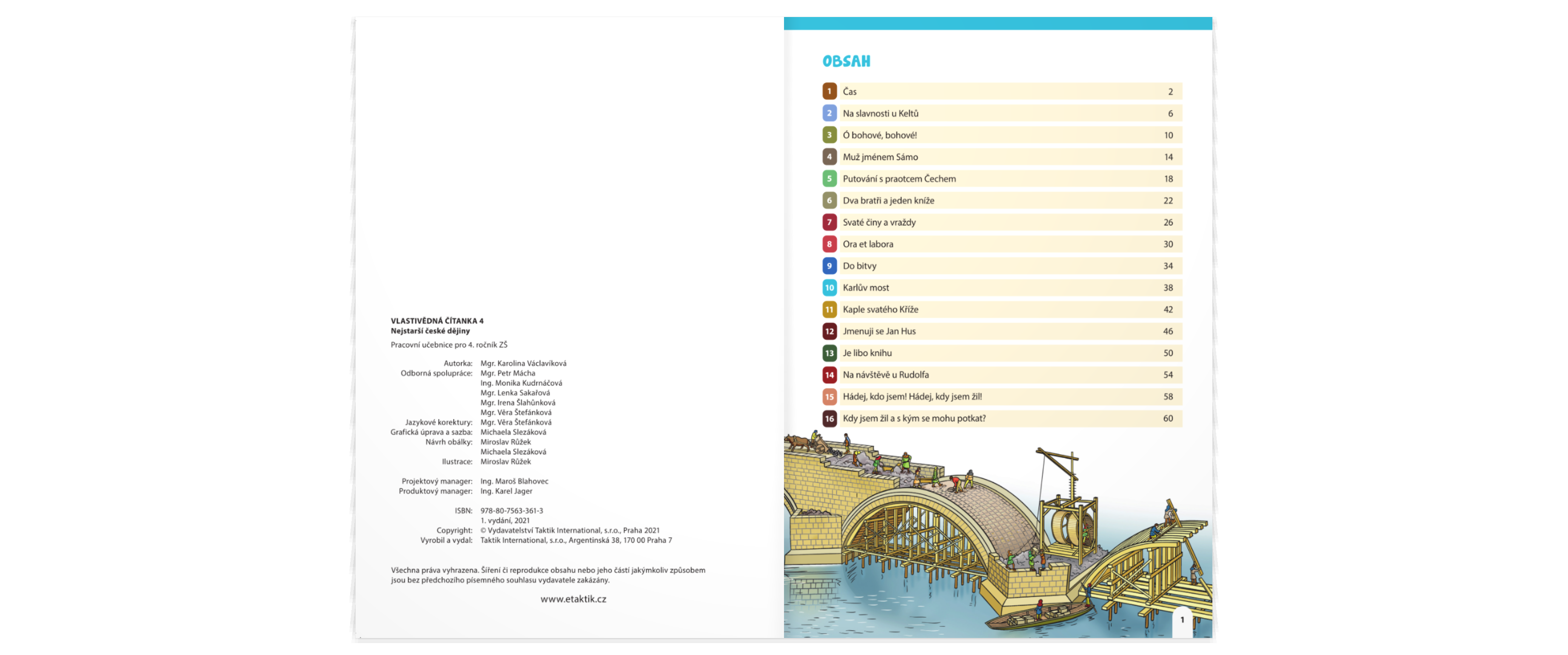 Hravá vlastivědná čítanka 4 - Nejstarší české dějiny