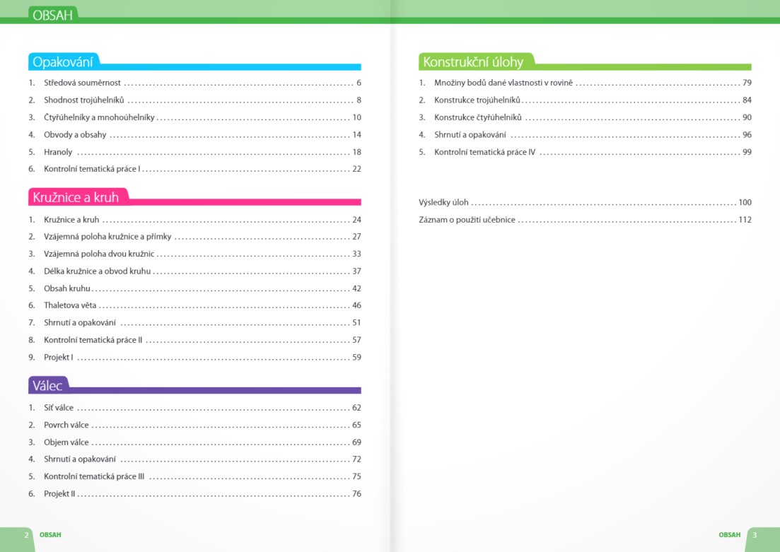 Hravá matematika 8 - učebnice 2.díl - Geometrie