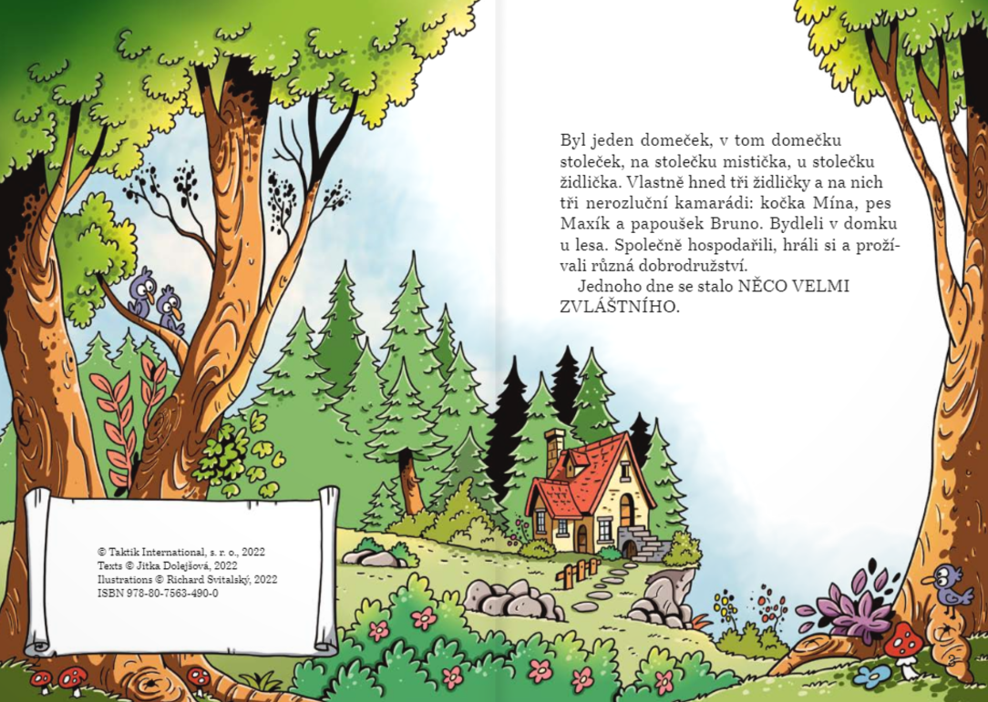 První čtení: Mína a Maxík letí balónem