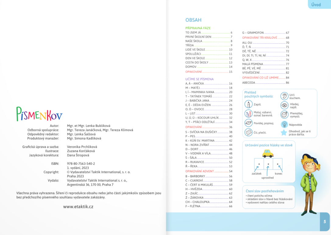 Písmenkov 1 - nad 14ks