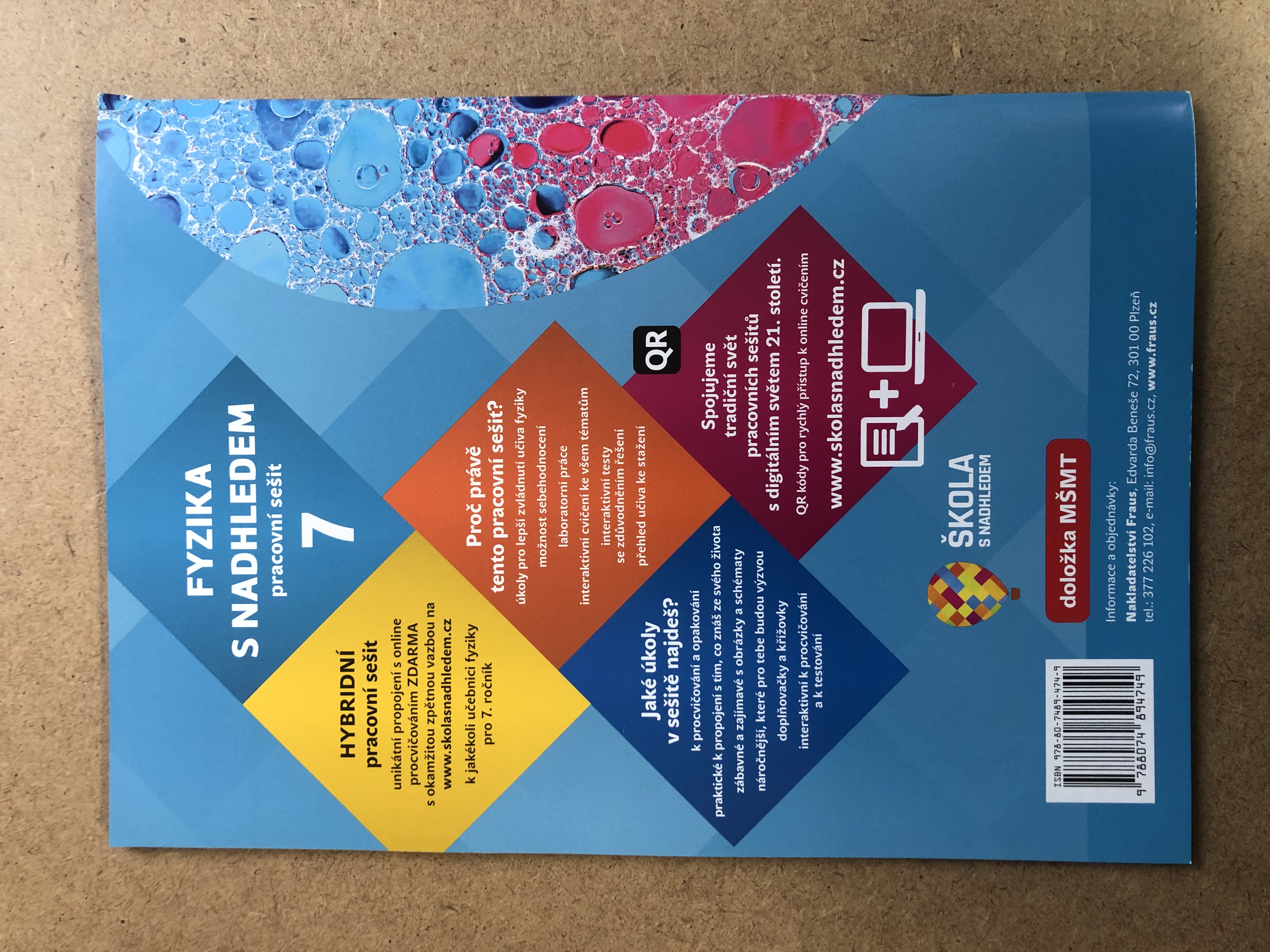 Fyzika 7 s nadhledem 2v1 - pracovní sešit