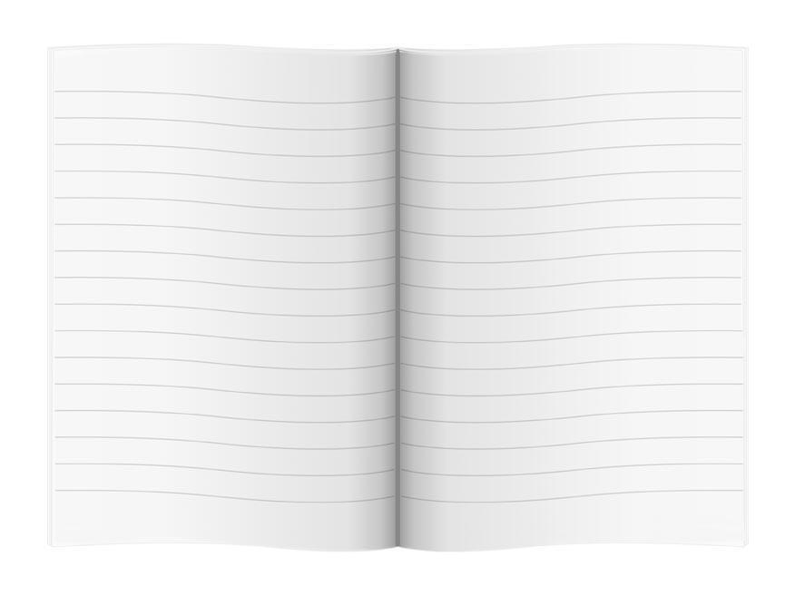 Sešit bezdřevý BASE 624 - A6 linkovaný, 20 listů, zelený