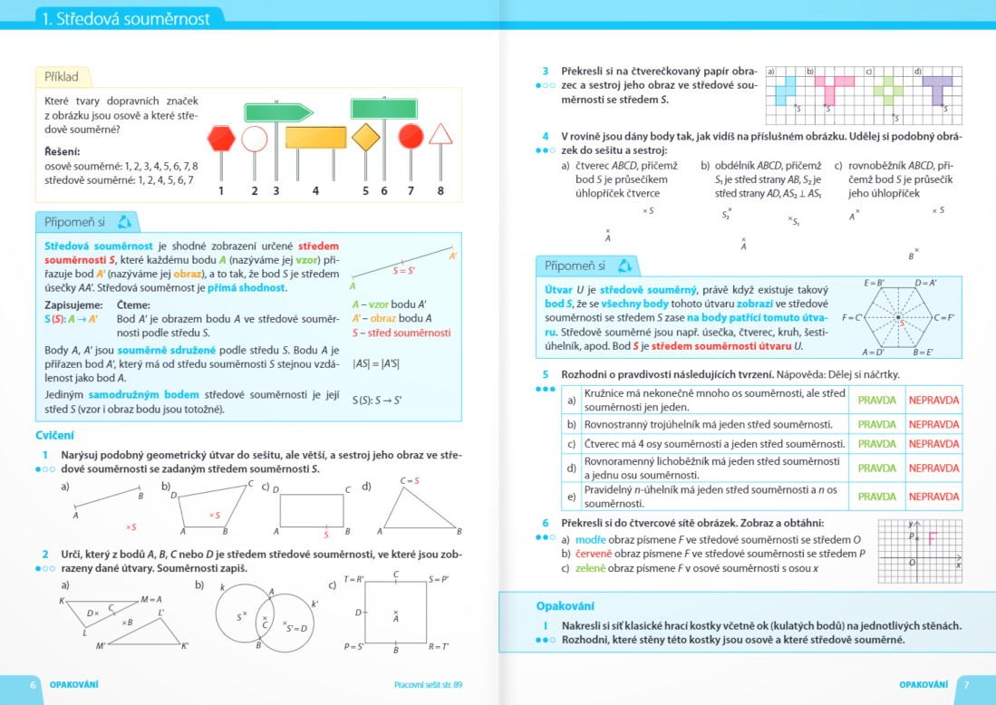 Hravá matematika 8 - učebnice 2.díl - Geometrie