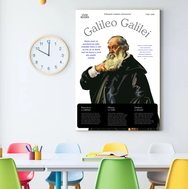 Nástěnný plakát - Galileo Galilei