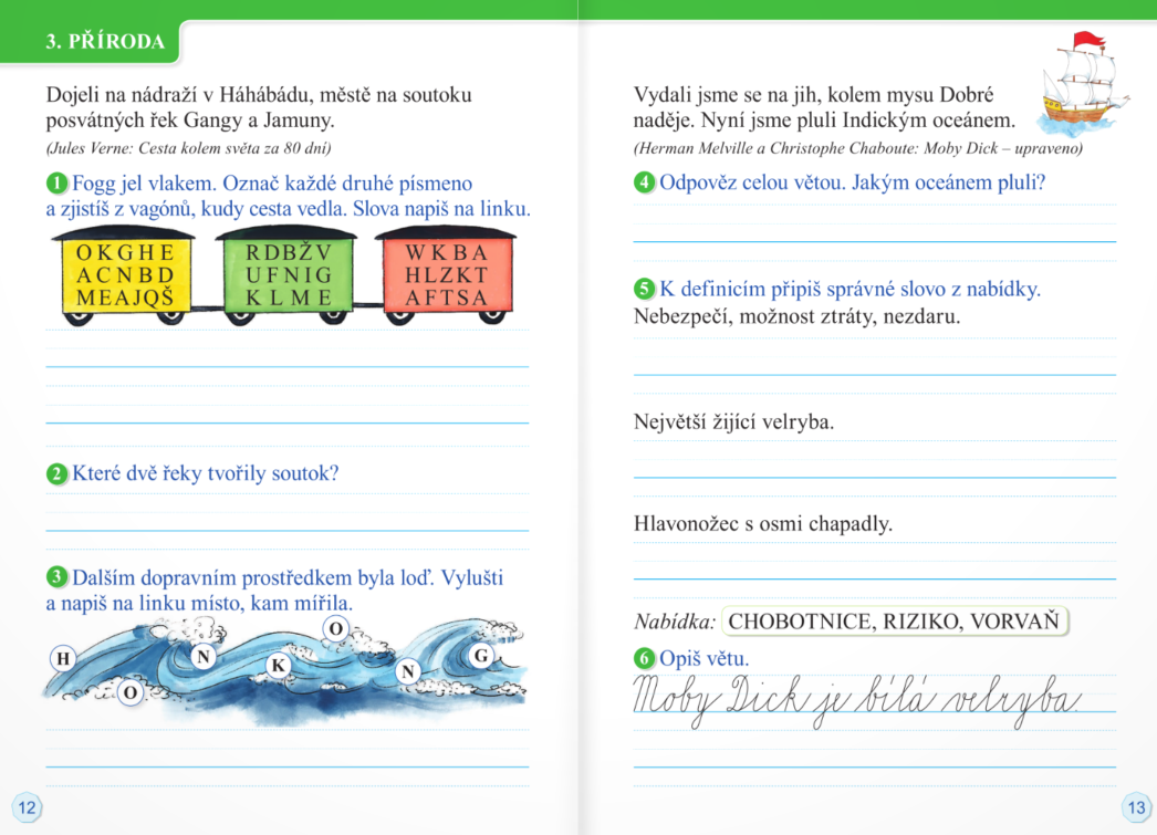 Hravá písanka pro 3. ročník - 1. díl (nová edice)