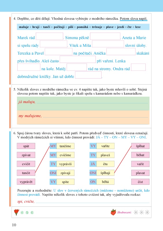 Český jazyk pro 2. ročník - 2.díl pracovního sešitu