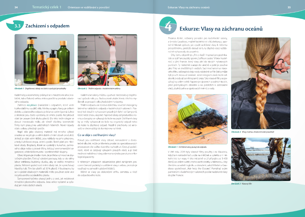 Kadeřník a kadeřnice 1 - technologie a materiály