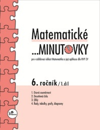 Matematické minutovky 6. ročník, 1. díl