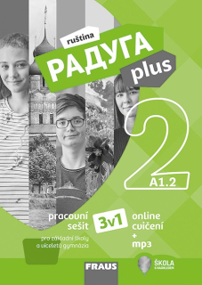 Raduga plus 2 - hybridní pracovní sešit 3v1