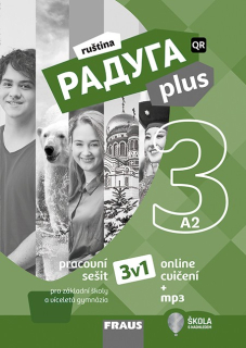 Raduga plus 3 - hybridní pracovní sešit 3v1