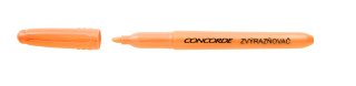 Zvýrazňovač Concorde oranžový klínový hrot