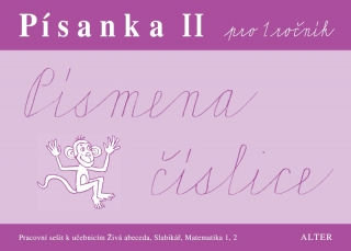 Písanka 2 - Písmena a číslice