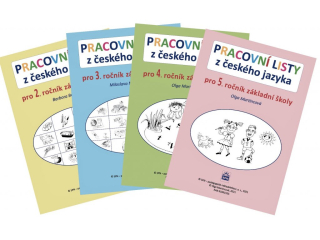 Pracovní listy z ČJ pro 2. - 5. ročník v PDF