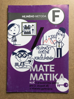 Matematika F - klíč k pracovnímu sešitu 