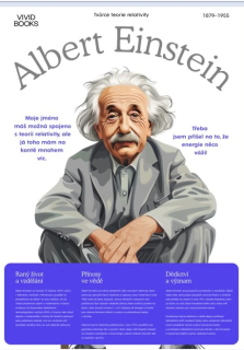 Nástěnný plakát - Albert Einstein