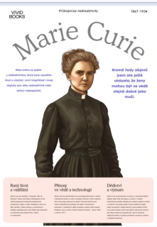 Nástěnný plakát - Marie Curie