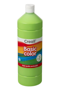 Barva temperová Creall 1 l světle zelená