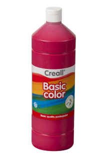 Barva temperová Creall 1 l tmavě červená