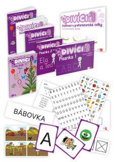 Divíci 1 - rozšířený učitelský balíček - Český jazyk GEN (nevázané písmo)
