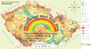 Vlastivěda 4 - Náhradní mapa k učebnici Poznáváme naši vlast