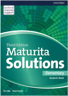 Maturita Solutions, 3 edic Elementary SB - Oxford