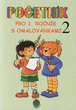 Početník pro 1. ročník, 2. díl s omalovánkami