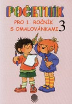 Početník pro 1. ročník, 3. díl s omalovánkami