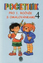 Početník pro 1. ročník, 4. díl s omalovánkami