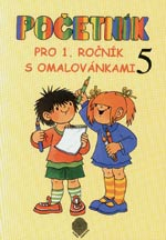 Početník pro 1. ročník, 5. díl s omalovánkami